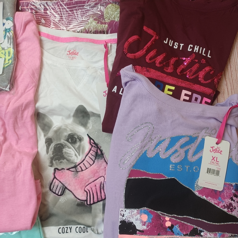 NWT size 16/18 XL Justice bundle - Picture 3 of 5